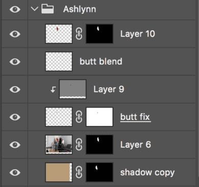 Layers to Edit Ashlynn