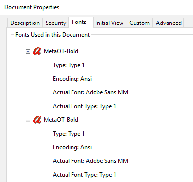 Substituted Font - Adobe Sans MM