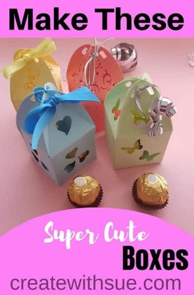 Make these super cute boxes