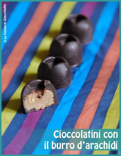 Al momento stai visualizzando Cioccolatini al burro d’arachidi