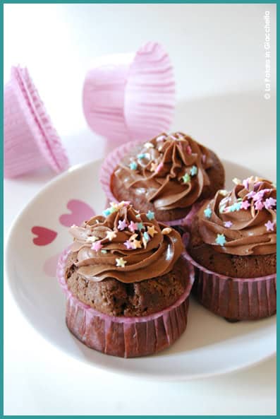 Al momento stai visualizzando Cupcake al cioccolato