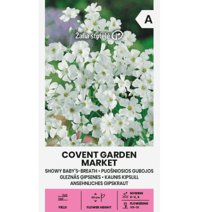 Kaunis kipslill "Covent Garden Market"