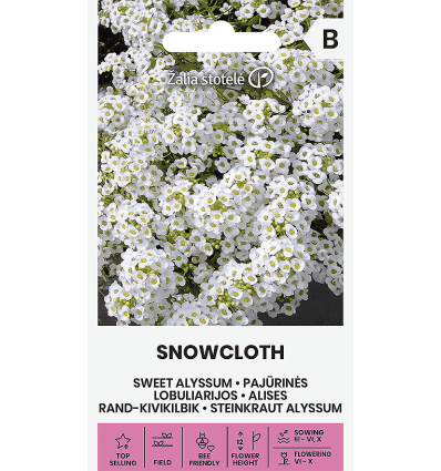 Rand-kivikilbik "Snowcloth"