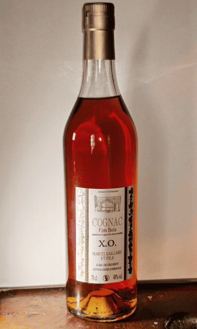 Bouteille de cognac XO 1988