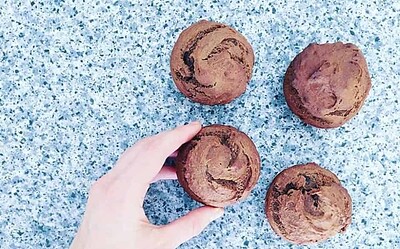 Choc-tastic Chocolate Banana Muffins