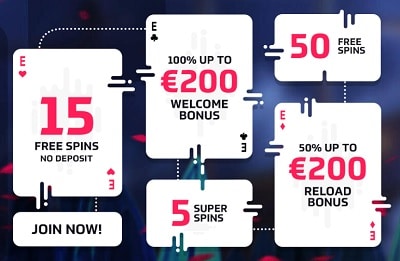 EnergyCasino welcome bonus