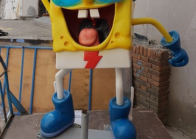 Figura de Bob Esponja en porexpan