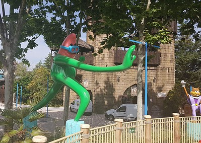 Figura de Patricio en porexpan