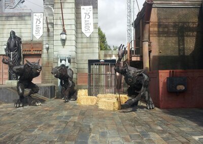 Figuras de Batman en porexpan