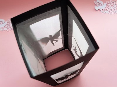 Easy Fairy Lantern inside view