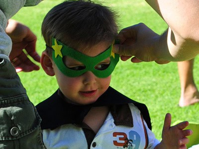 Superhero Mask Template - Birthday party ideas