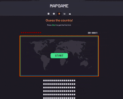 MapGame gameplay