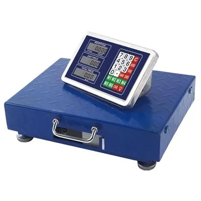 Obnovljeno - namizna ali talna digitalna tehtnica, 50 × 60cm, 600 kg