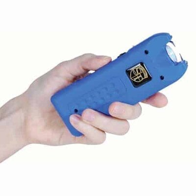 80,000,000 volt MultiGuard Stun Gun, Alarm, and Flashlight with Built in Charger - Image 6
