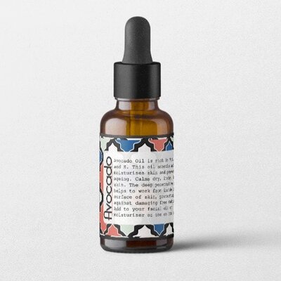 flesje-olieavocado olie - grapeseed oil