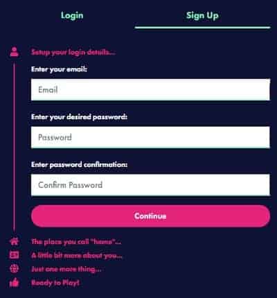 Register Your Account