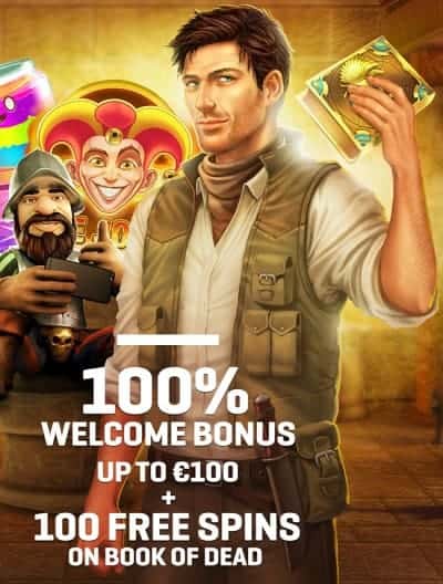 100% bonus and 100 free spins 