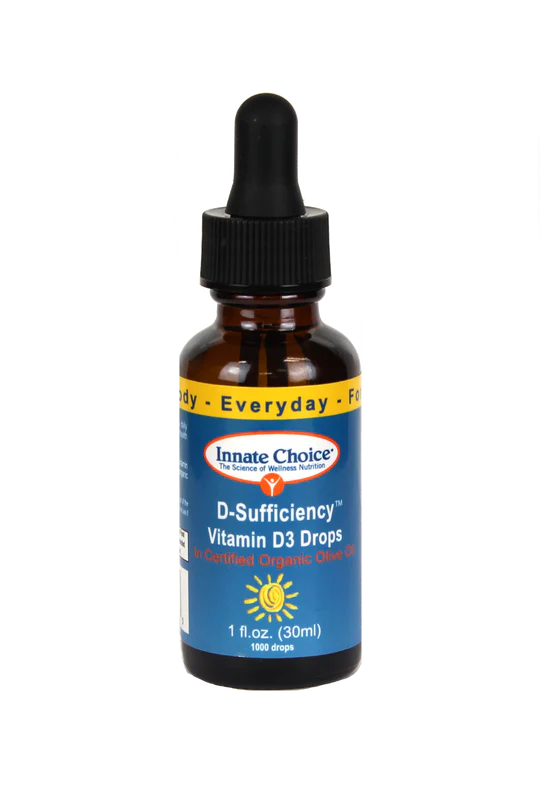 Vitamin D Sufficiency Organic Olive Oil Liquid 30ml