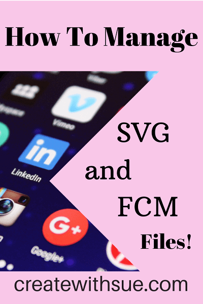 PInterest pin for the post how to manage SVG files