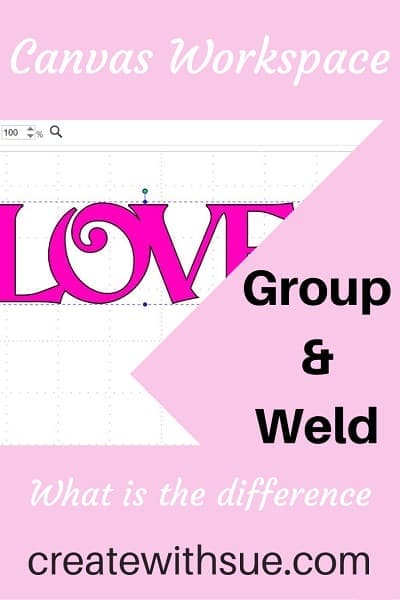 Tutorial on the difference between grouping and welding Pinterest pin