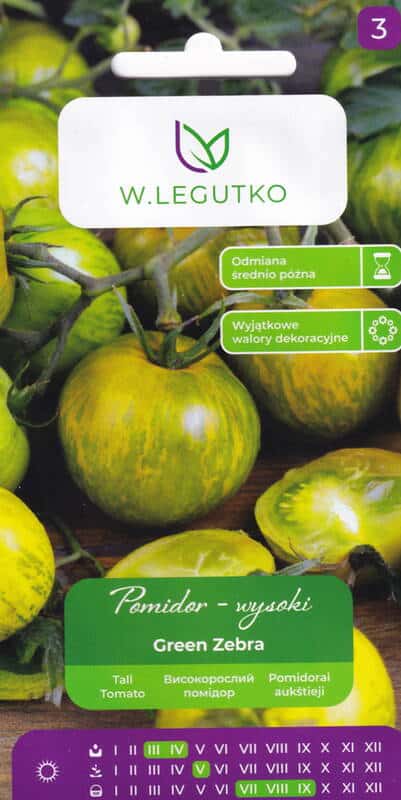 Tomat "Green Zebra" / "Roheline Sebra"