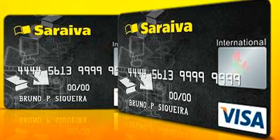 CARTÃO DE CRÉDITO SARAIVA
