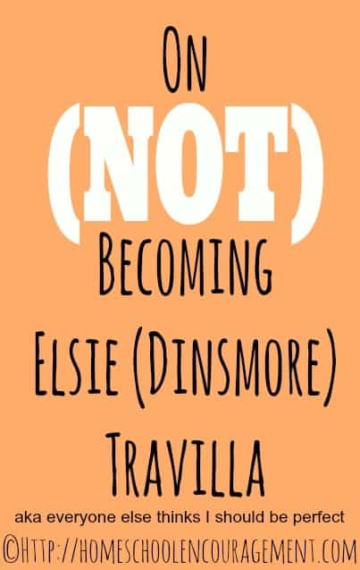 It's humbling when you learn something about yourself when listening to an audio book with your kids.  Take a look at my take on the Elsie Travilla books and what I learned.