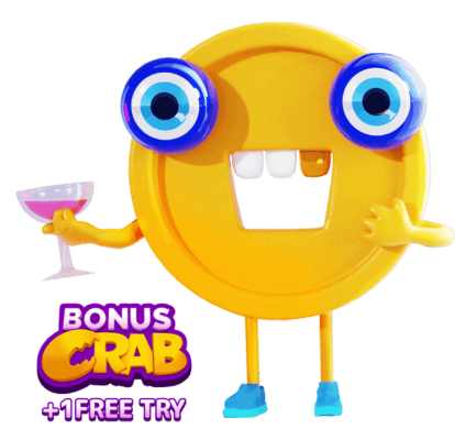 Get free tickets to play Bonus Crab game in the best online casinos! 