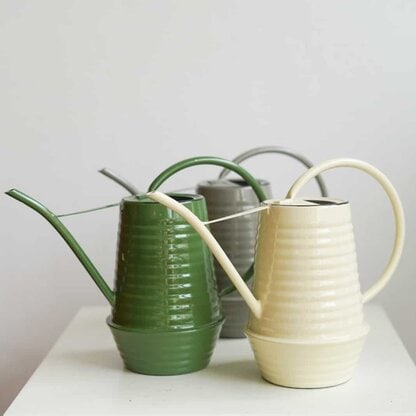 Konewka emaliowana retro 3 kolory