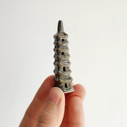 pagoda mini kwadratowa zielona