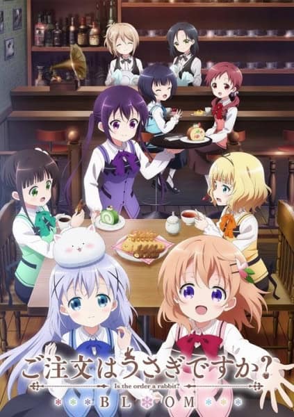 Gochuumon wa Usagi Desu ka? Bloom รับน้องกระต่ายซักแก้วมั้ยคะ? (ภาค3) ตอนที่ 1-4 ซับไทย