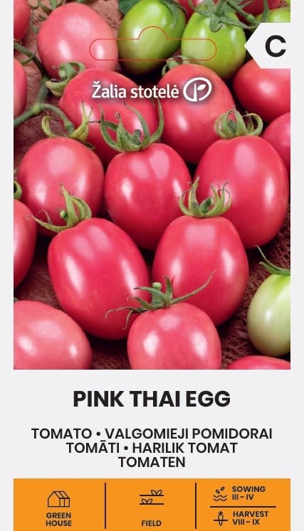 Tomat "Pink Thai Egg"