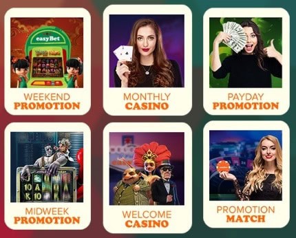Easybet welcome bonus