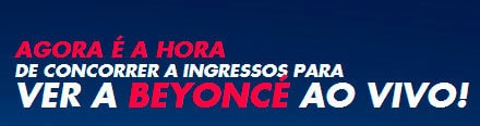 PROMOÇÃO PEPSI VER A BEYONCE AO VIVO