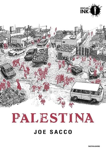 Libro di fumetti di Joe Sacco
