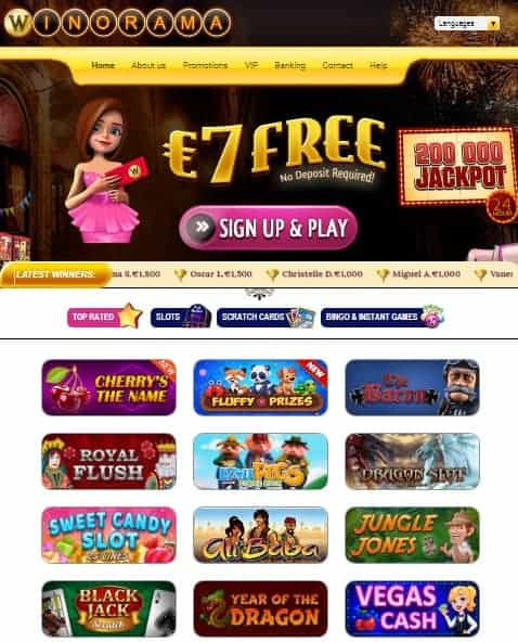 7 EUR scratch cards bonus 