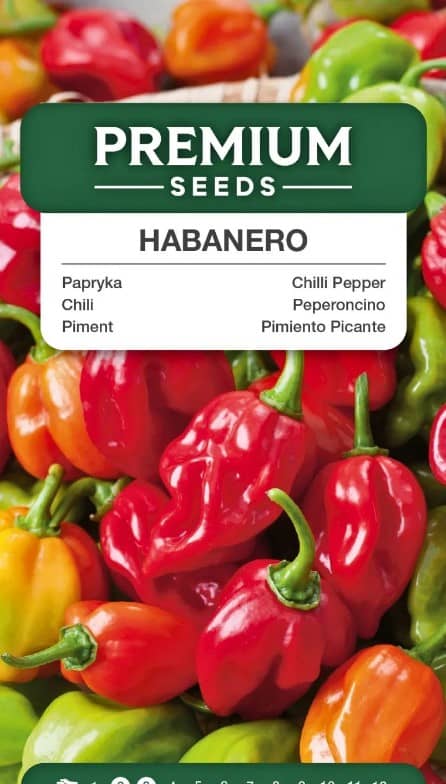 Kariibi paprika "Habanero Mix"