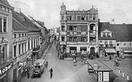 Senftenberg: Die Tanksäule stand neben dem Verkehrshäuschen
