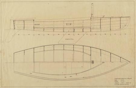 EG van de Stadt Valk or Falcon. Netherlands BRIO Sail Marathon Goat Island Skiff 2017: storerboatplans.com