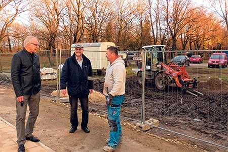 Cottbus: Winterfest – auch Busstation ist fertig