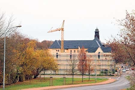 Spremberg: Schulturnhalle wächst weiter 1 151114gymn