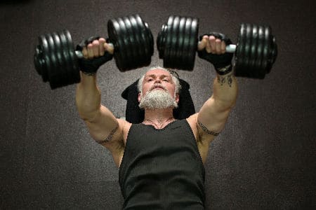 Chest Press With Dumbbells