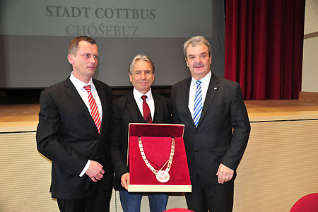 Wechsel im Cottbuser Rathaus