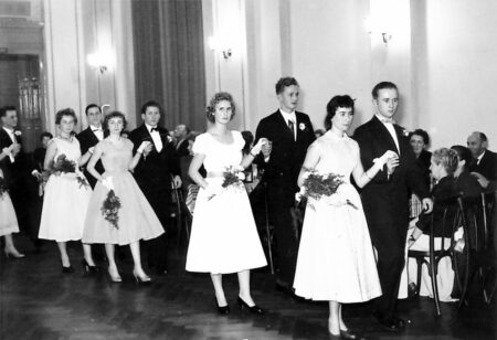 Tanzunterricht bei Claire Schmidt in Forst 2 Schönste Erinnerung an einen Tanzstunden-Abschlussball im Forster Schützenhaus 1958 von Helmut Rudolph