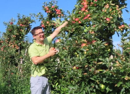 Henri Meier vom Obsthof Meiers