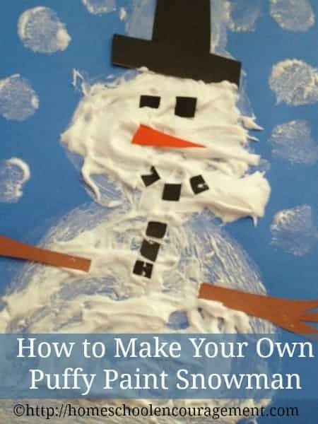 It's time to think about all things snow.  This fun Puffy Paint snowman will get your kids off to a good start. Visit our page to learn how.