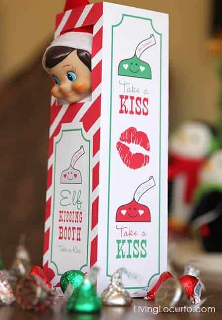 Surprise your kids with a gift from their Elf this Christmas with the original Elf Kissing Booth from the North Pole! Perfect for the magical shelf or any place in your home!