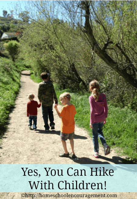 Did you hike before kids but shy away from it now? Hiking with children is a great way to build family unity, teamwork, and an appreciation for God’s creation. Take a look at how we enjoy hiking as a family.