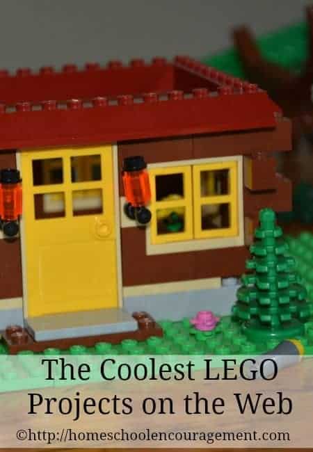 LEGO projects - we've found the cooled of the cool from around the web -- share these with your kid and inspire your homeschool!