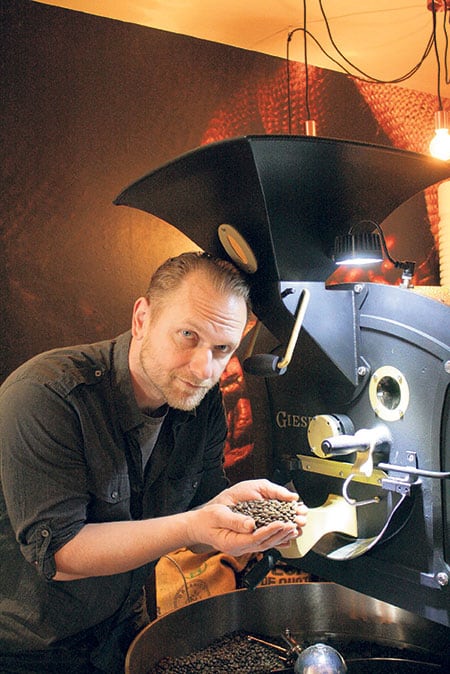 Cottbuser Kaffeerösterei mit ungewöhnlichem Ambiente